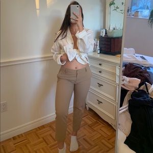 Camel trousers